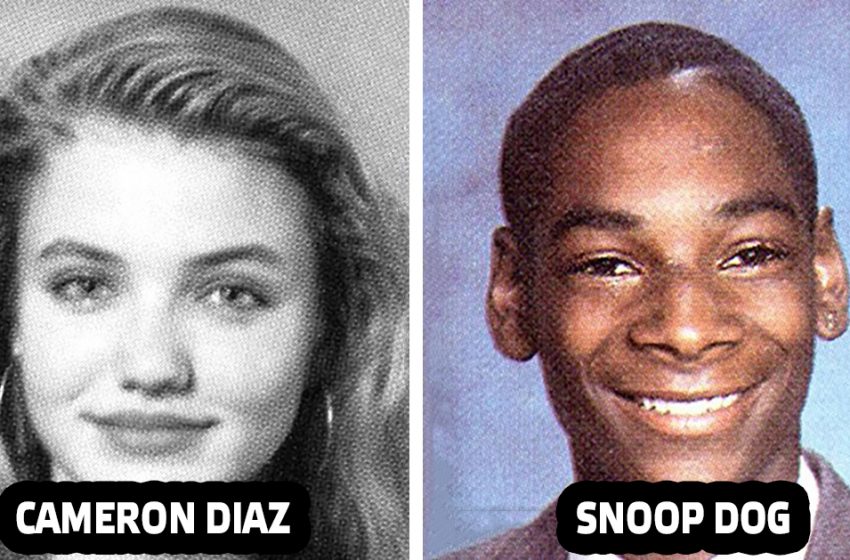  16 school photos of stars. See what they were like when no one knew about them