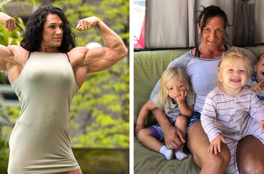  “Grandma with a bicep at 43 cm”: 51-year-old woman became a bodybuilder despite her age