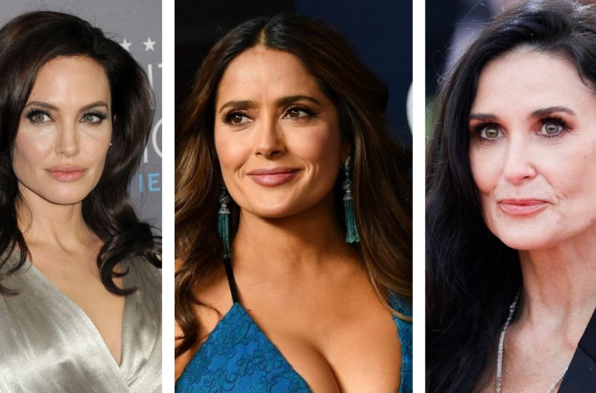  How Hollywood’s brunette daughters look like: Jolie, Bellucci, Hayek, and others