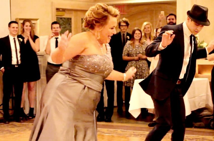  Mom’s dance at her son’s wedding stunned the net users