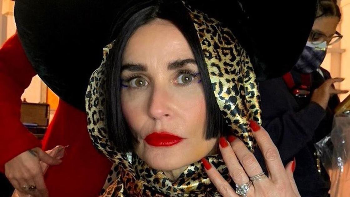 Die berühmte amerikanische Schauspielerin Demi Moore feierte ihren 60