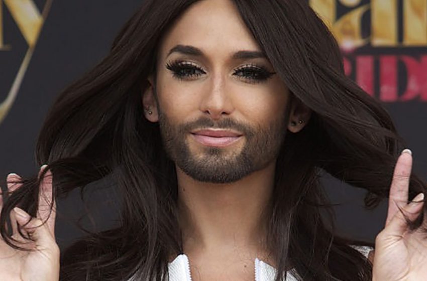  You’d better sit down! Conchita Wurst became a brutal, handsome man