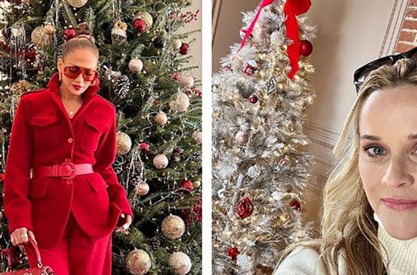  Ready for Christmas: how foreign celebrities have decorated their Christmas trees
