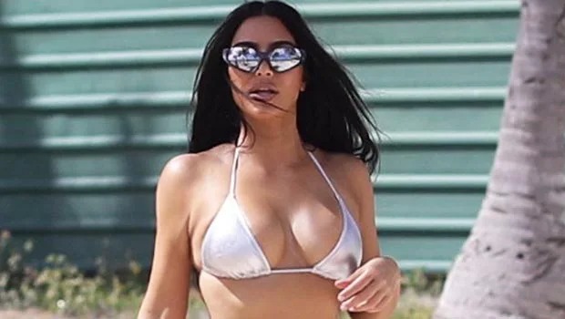 „so Unbeschwert Und Schön“ Kim Kardashian In Einem Aufreizenden Bikini In Einer Sauna 