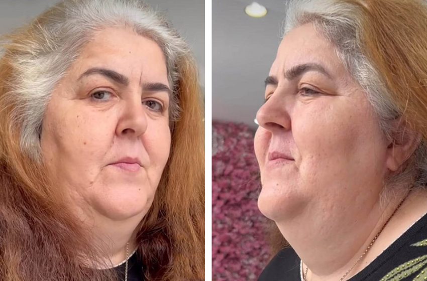  The groom will not know! Makeup artists rejuvenated an older bride by 15 years