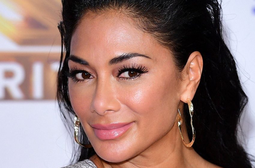  As striking and stunning as ever. Nicole Scherzinger, 44, sparkled like a diamond in a provocative dress