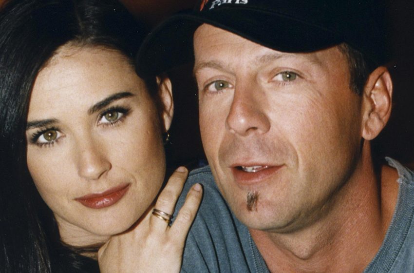  One prettier than the other: Demi Moore brought out all three daughters by Bruce Willis