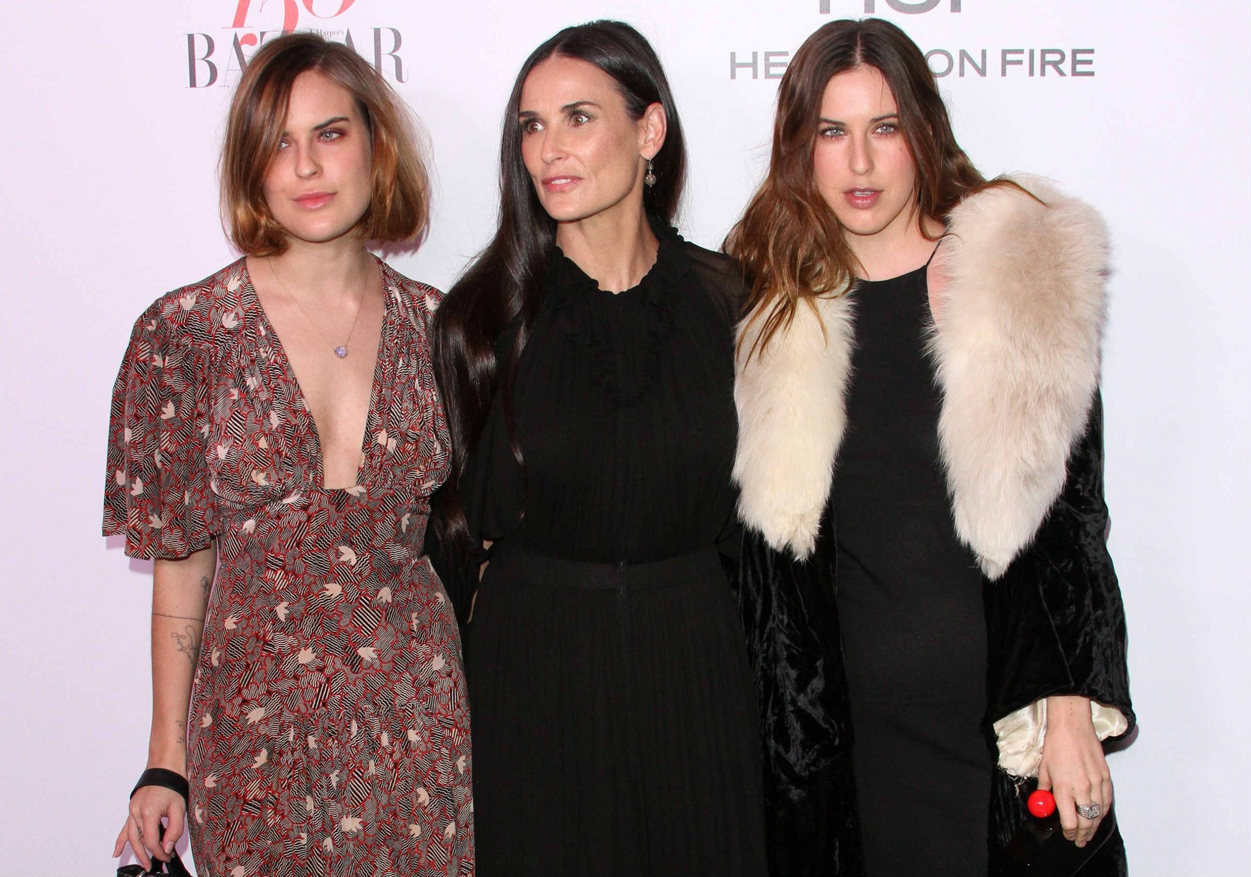 One prettier than the opposite: Demi Moore introduced out all three ...