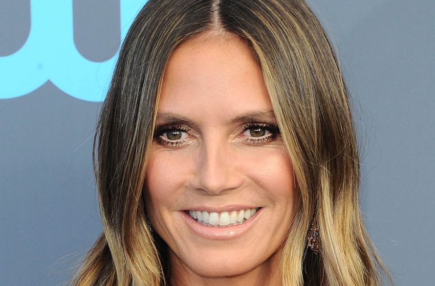  Heidi Klum, The 49-year-old Supermodel, Has Been Photographed in Tiny Swim Trunks