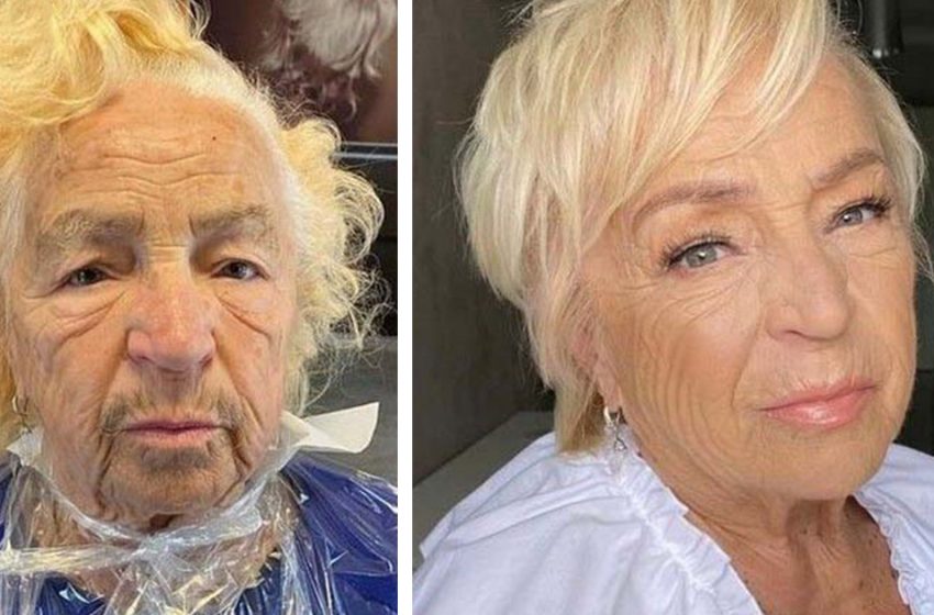  From Pensioner to Pioneer. A Makeup Artist Rejuvenated Grandmothers With Makeup