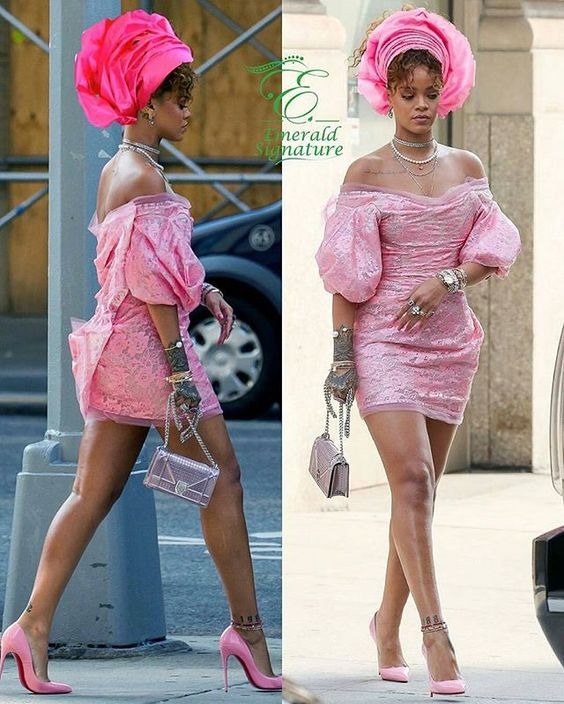 Rihanna's striking style