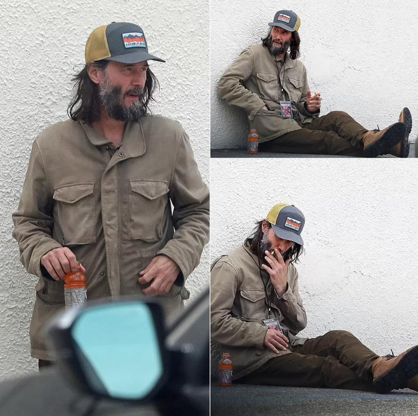 “Keanu Reeves: A Humble Heart of Gold – Captured in a Candid Moment”