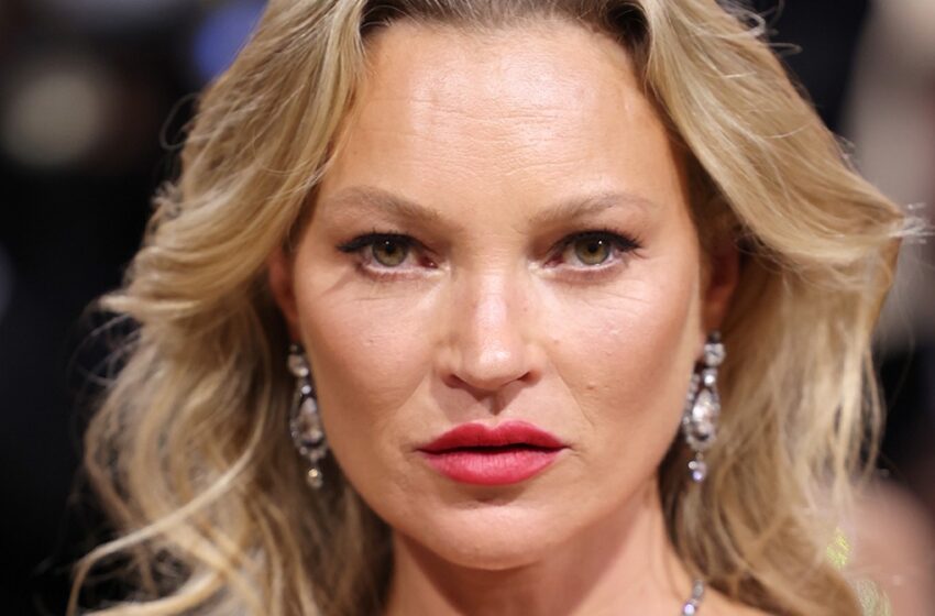  “Deep Wrinkles On The Face And Damaged Teeth”: The 49-year-old Supermodel, Kate Moss Is Unrecognizable In Her New Photos!