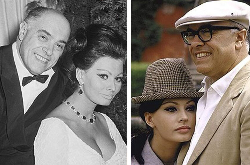 Die 57-jährige Liebesgeschichte von Sophia Loren und Carlo Ponti: Sie verliebten sich auf den ersten Blick, als er noch eine andere Familie hatte!