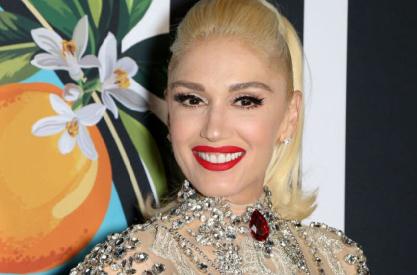  The Star Flaunted Her Enviable Legs In Fishnets: Gwen Stefani Wore Pink Mini-Dress And Matching Boots!