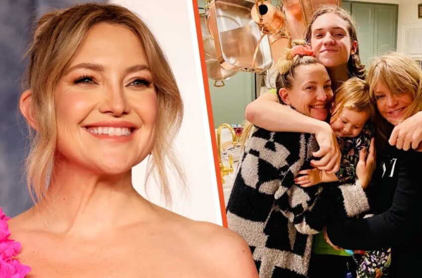  “What About The Star’s 4th Pregnancy”: 44-year-old Kate Hudson Surprised Fans With Her Perfect Figure In Pink Lingerie!