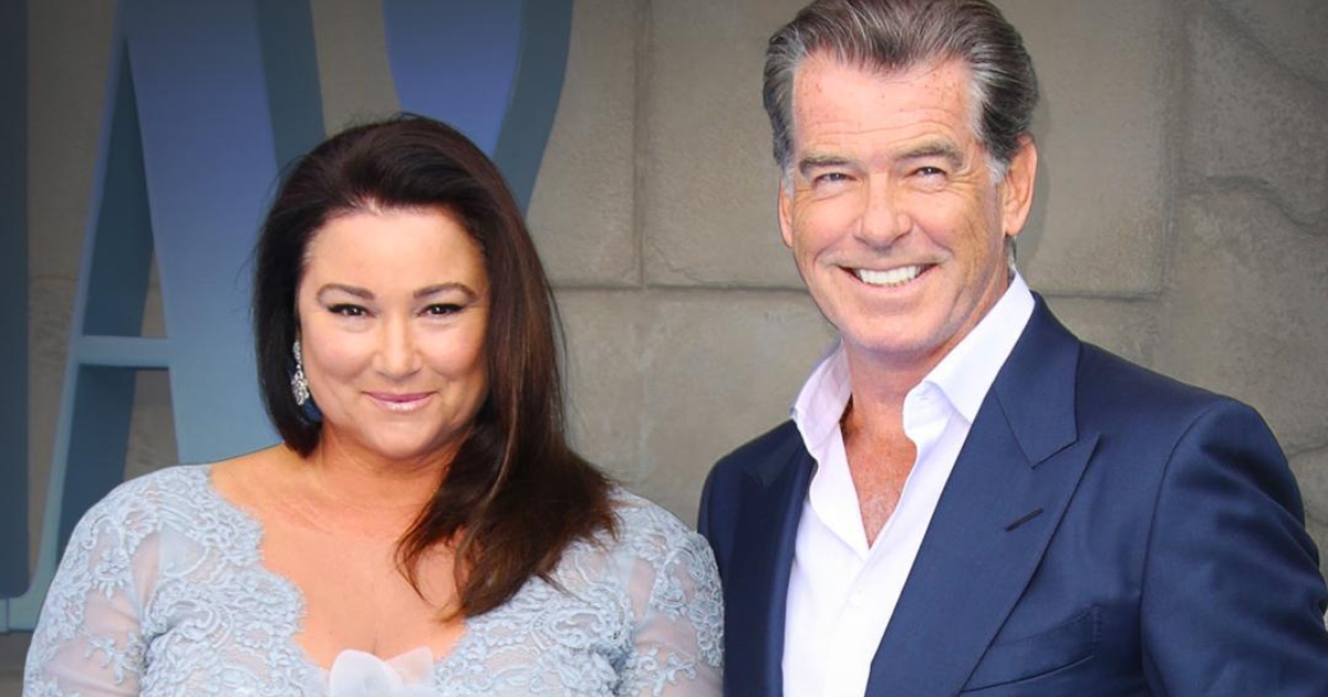 "Radiant Look In Black At 60": Pierce Brosnan’s Wife Impressed EVeryone ...