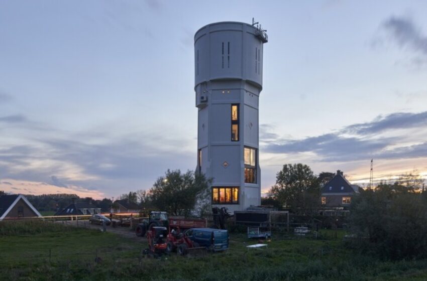  “Unbelievable Transformation”: The Brothers Managed To Turn an Old Water Tower Into a Cozy Apartment!