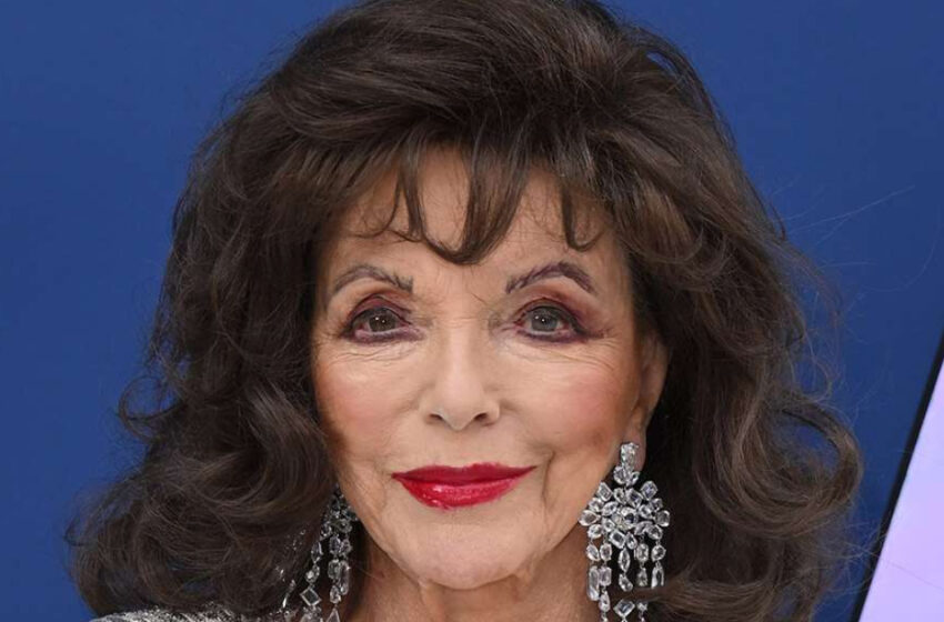  “Old Age Has Its Grace”: 90-year-old Joan Collins Stunned Everyone In Figure-Hugging Black Ensemble At New Book Launch Party!