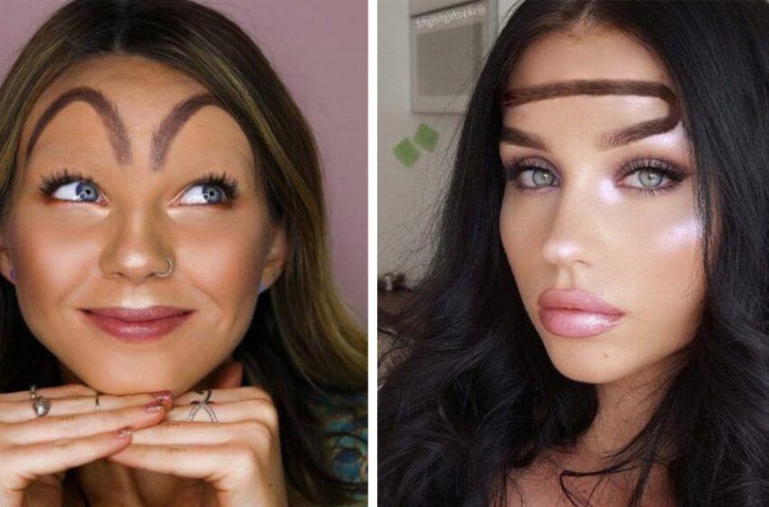  They Wanted to Make Their Eyebrows Beautiful and Trendy: But Apparently Something Went Wrong!