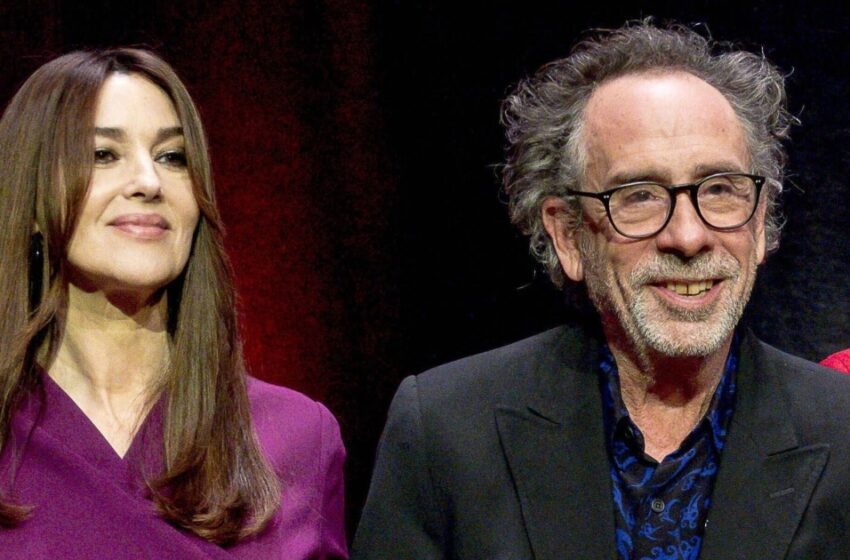  “The Couple Was Captured Kissing In Public”: Rare Shots Of Monica Bellucci From Her Date With Tim Burton!