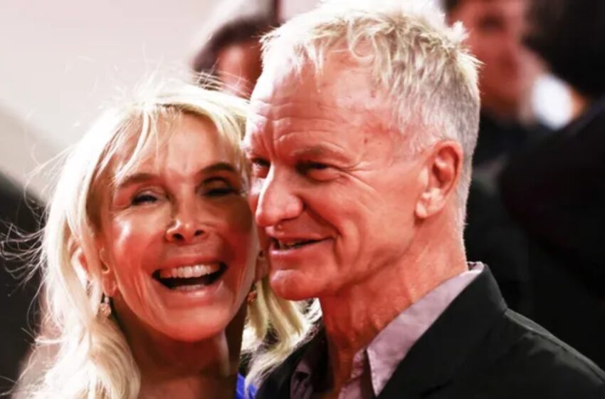  “Even After 40 Years of Relationship, They Look At Each Other With Love: Sting Appeared With His Wife At The Cannes Festival