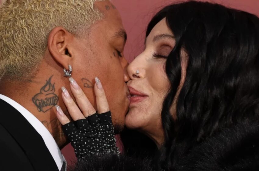  “Passionate Kiss With 38-Year-Old Boyfriend”: 78-Year-Old Cher In a Translucent Dress Publicly Kissed Her Young Boyfriend At a Gala Evening In Cannes!