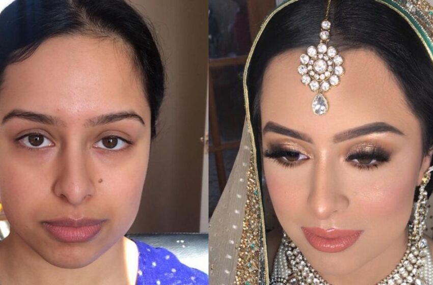  “The Groom May Not Even Recognize The Bride After The Wedding”: Photos Of  Arab Brides With And Without Makeup!