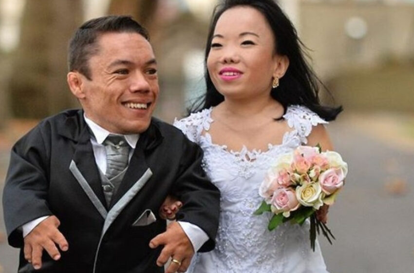  “Love Always Wins”: The World’s Shortest Spouses Set a World Record!