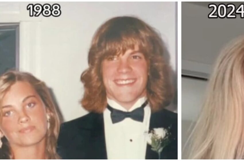  “Even Their Clothes And Hair Styles Are Matching”: The Couple Tried To Recreate Their Prom Photo With Maximum Accuracy!