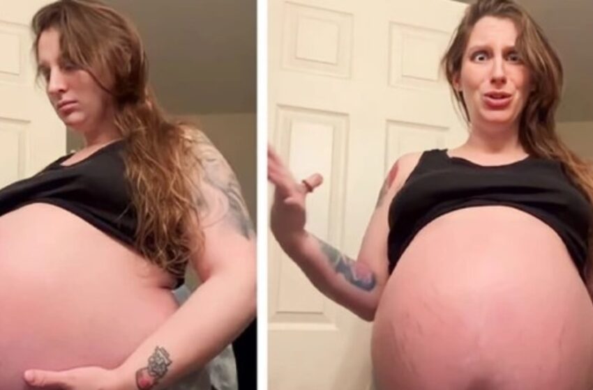  “Who Could Have Thought?”: People Thought The Woman With a Huge Baby Bump Would Give Birth To Several Babies, But No One Expected This!