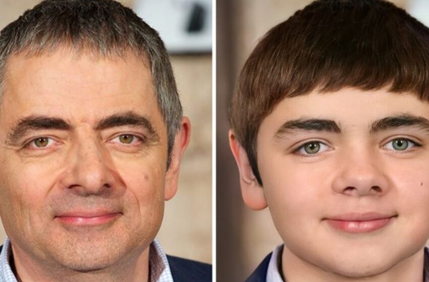  AI Showed What Celebrities Could Have Looked Like As Children: There Are Exact Matches!