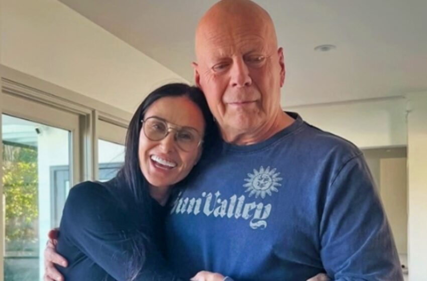  Demi Mūras emocionālās fotogrāfijas ar Bruisu Vilisu izsauc emocionālas reakcijas!: “Daudz laimes dzimšanas dienā, BW! Mēs tevi mīlam!”