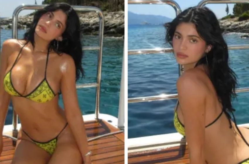  Kailija Dženere satriec savu izskatu ar 7500 dolāru vērtu vintage Chanel bikini! Fani nevar beigt runāt par šo izskatu!