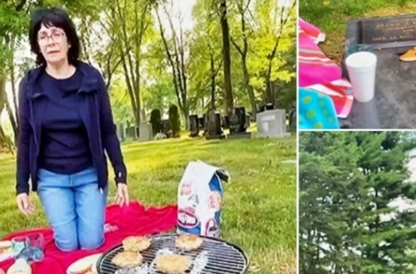  Mama sukėlė diskusijų dėl pietų su vaikais prie vėlyvo tėčio kapo Tėvo dienos proga!: Sužinokite detales!