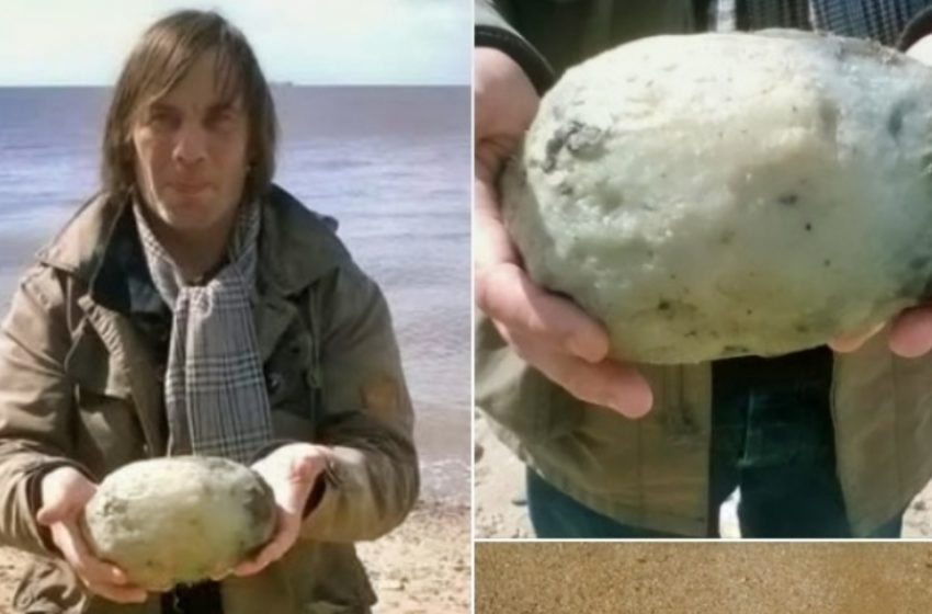  Pāris atklāj “kopīgu akmeni”, kas izrādās pārsteidzoši vērtīgs dārgums!: Uzziniet sīkāku informāciju!