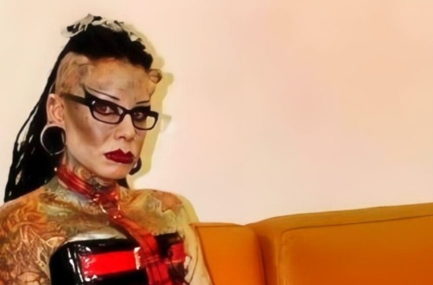 Nuo tylos studentės iki „Gineso rekordų“ įrašo „Vampyro moteris“!: neįtikėtina transformacija!