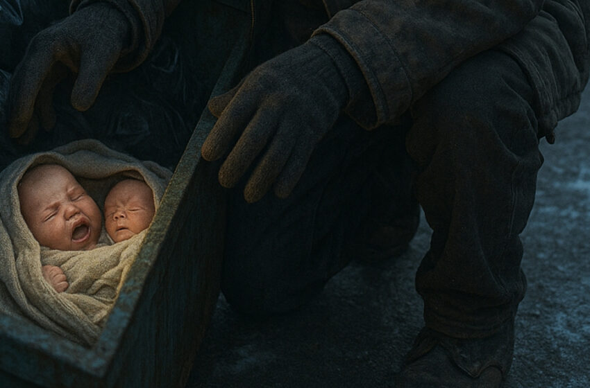  Bezpajumtnieks dzirdēja kliedzienu no atkritumu konteinera… Tas, ko viņš atrada, uz visiem laikiem mainīja viņa dzīvi