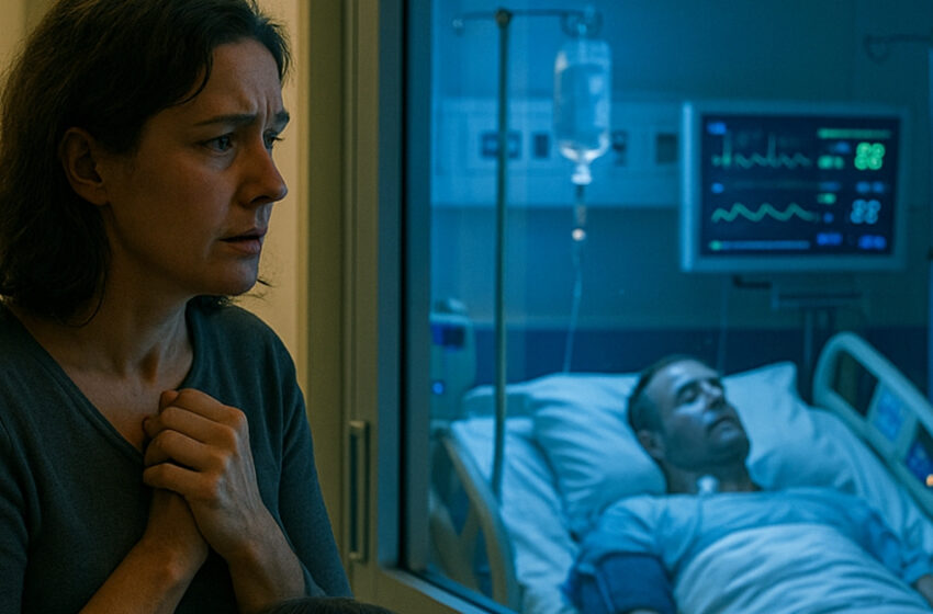  Mans vīrs nedēļu gulēja komā, kamēr es cietu no neziņas par nākotni. Viss mainījās, kad pie manis pienāca maza meitene