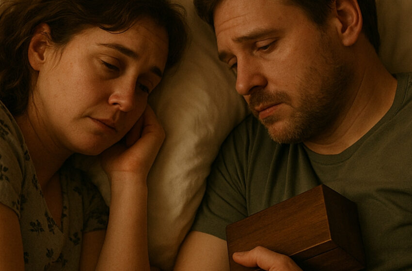  Mūsu medusmēneša laikā es pamodos nakts vidū un ieraudzīju savu vīru cieši turam kasti. Ieraugot tās saturu, es nekavējoties iesniedzu šķiršanās pieteikumu