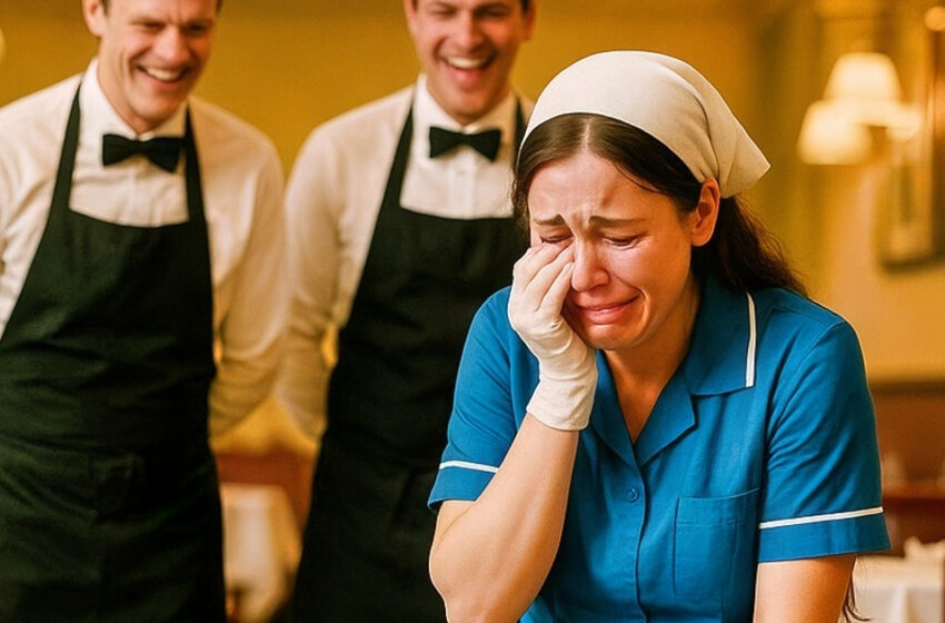  Klibā apkopēja visu vakaru bija apsmiekla objekts, līdz pie viņas vērsās ietekmīgs vīrietis. Pēc tam uzreiz iestājās klusums