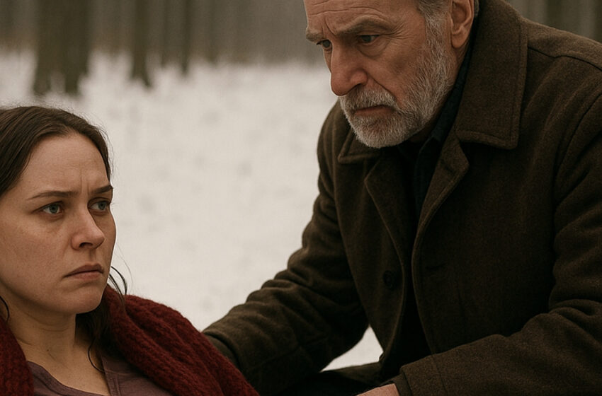  Kāds vecs vīrs sniegā atrada jaunu grūtnieci. Viņš viņu izglāba no vētras… un viņa viņam atdeva dzīvotgribu