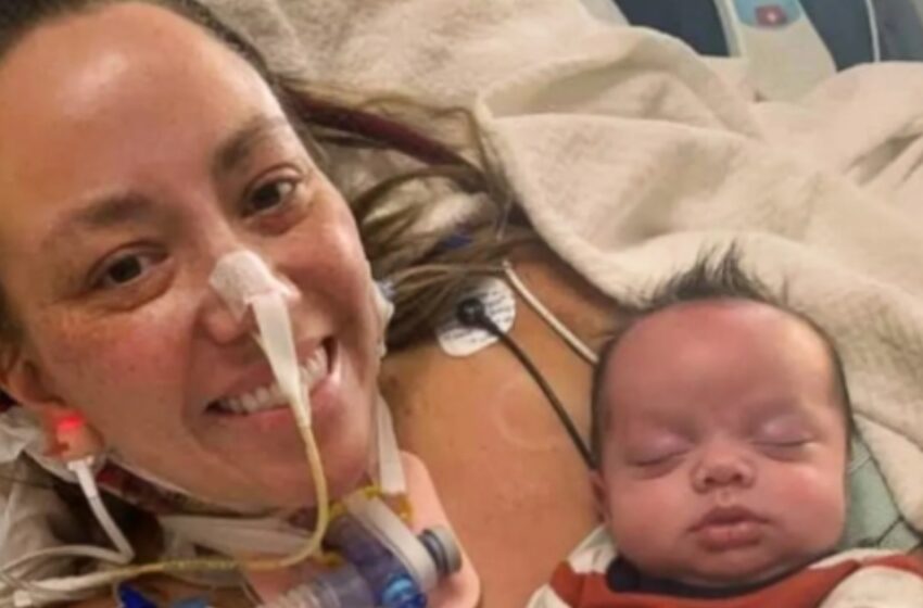  Vyras atsisako nutraukti žmonos gyvybės palaikymą po skubios cezario operacijos — po kelių mėnesių ji stebuklingai prabunda ir susitinka su savo kūdikiu!