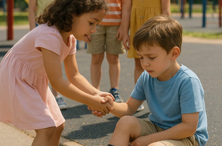  Visi izsmēja miljonāra dēlu, saucot viņu par “robotu”, un tikai viena meitene uzdrošinājās viņu aizstāvēt un kļuva par viņa draudzeni