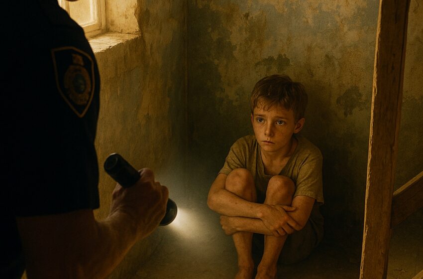  Viņš naktī patrulēja, kad pēkšņi pa rāciju atskanēja zvans: no pamestas mājas bija dzirdamas dīvainas skaņas